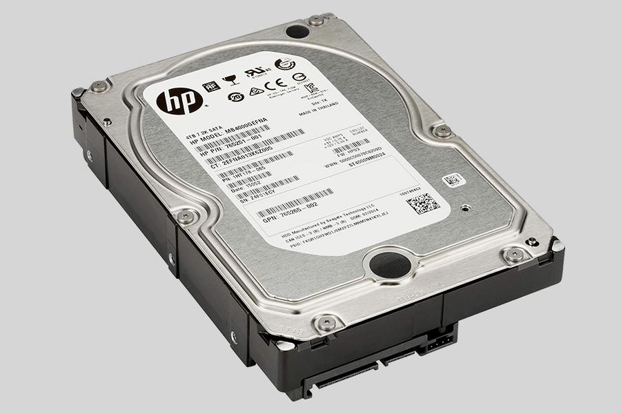 Naprawa i odzyskiwanie danych z dysku twardego HP (Hewlett-Packard)