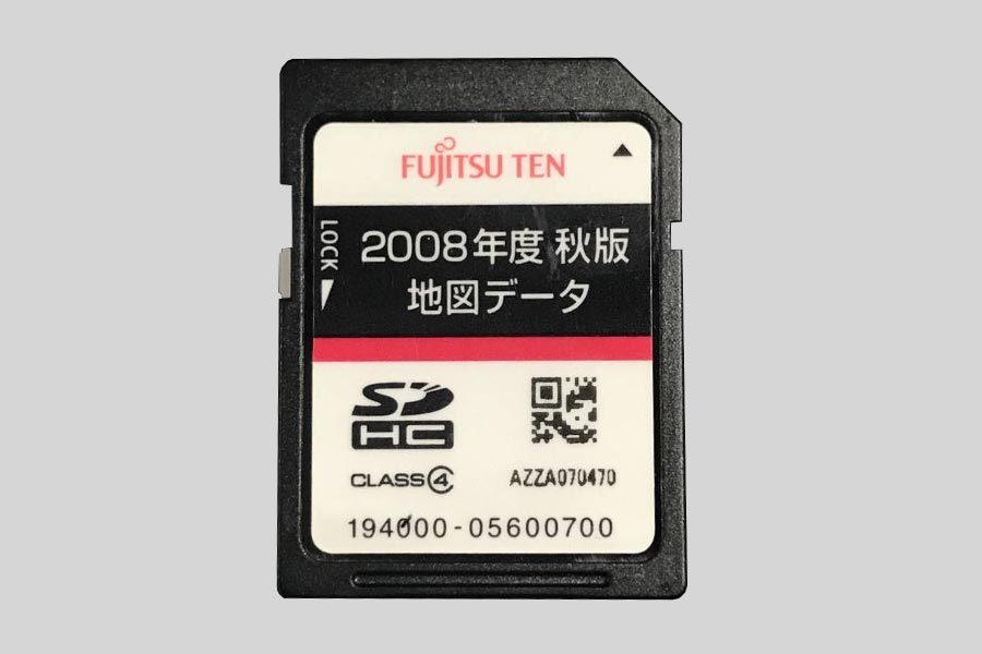 Naprawa i odzyskiwanie danych z karty pamięci Fujitsu