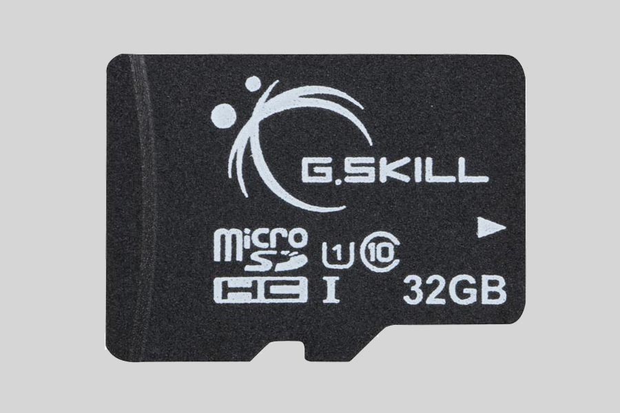 Naprawa i odzyskiwanie danych z karty pamięci G.Skill