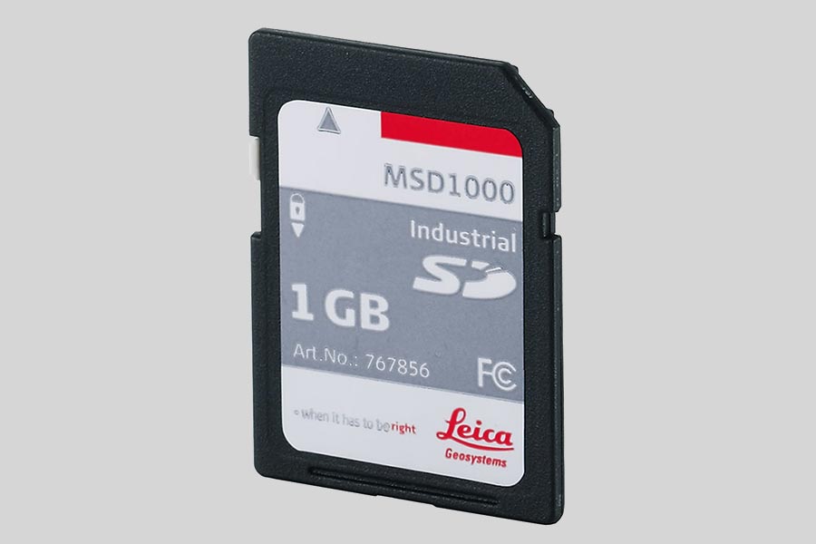 Naprawa i odzyskiwanie danych z karty pamięci Leica