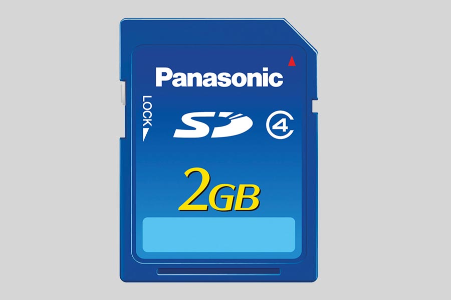 Naprawa i odzyskiwanie danych z karty pamięci Panasonic