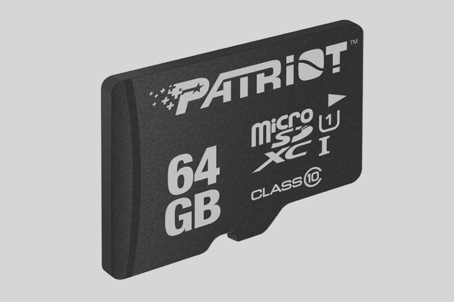 Naprawa i odzyskiwanie danych z karty pamięci Patriot