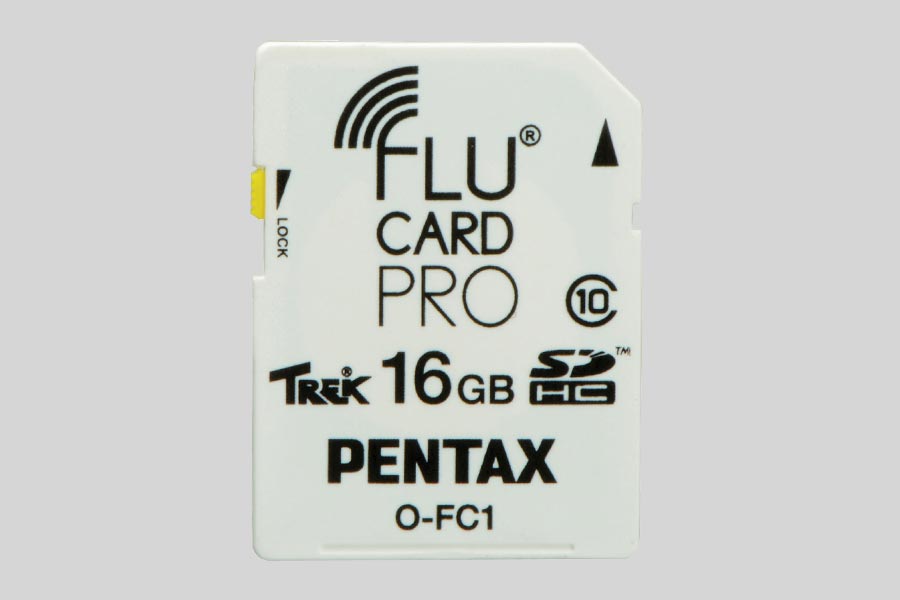 Naprawa i odzyskiwanie danych z karty pamięci Pentax
