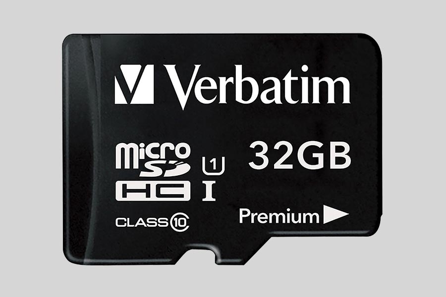 Naprawa i odzyskiwanie danych z karty pamięci Verbatim