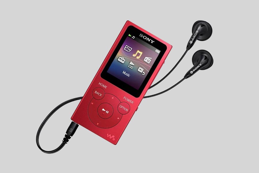 Odzyskiwanie danych z odtwarzacza MP3 Sony