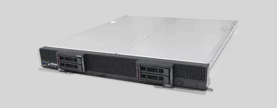 Jak odzyskać dane z NAS Lenovo ThinkSystem SN850 Blade Server