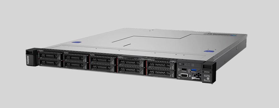 Jak odzyskać dane z NAS Lenovo ThinkSystem SR250 Rack Server
