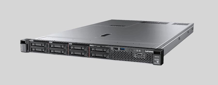 Jak odzyskać dane z NAS Lenovo ThinkSystem SR570 Rack Server