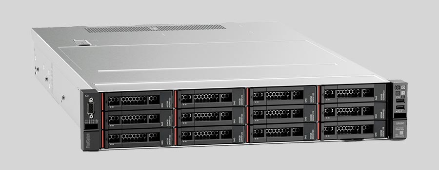 Jak odzyskać dane z NAS Lenovo ThinkSystem SR590 Rack Server