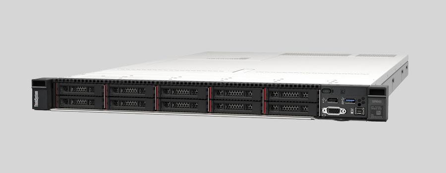 Jak odzyskać dane z NAS Lenovo ThinkSystem SR645 Rack Server