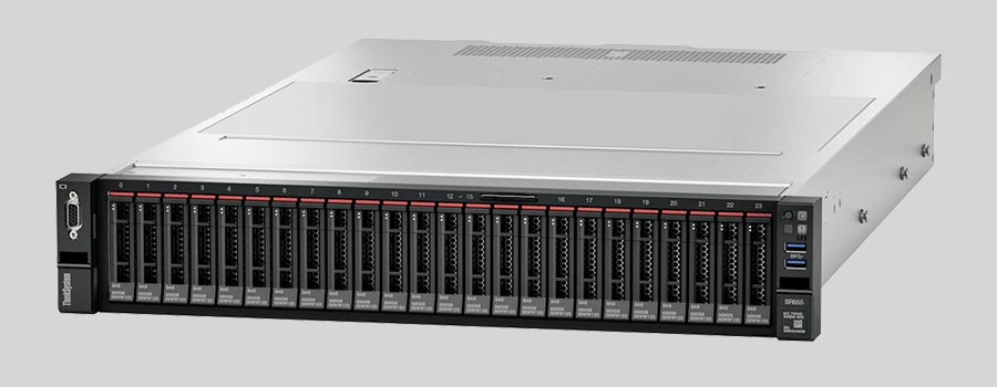 Jak odzyskać dane z NAS Lenovo ThinkSystem SR655 Rack Server