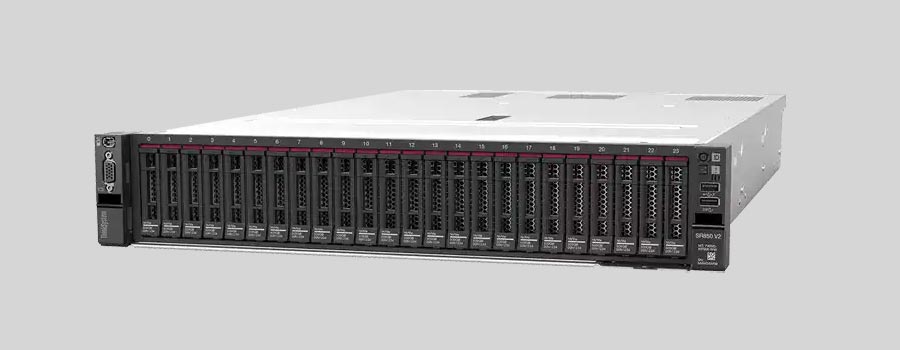 Jak odzyskać dane z NAS Lenovo ThinkSystem SR850 V2 Mission-Critical Server