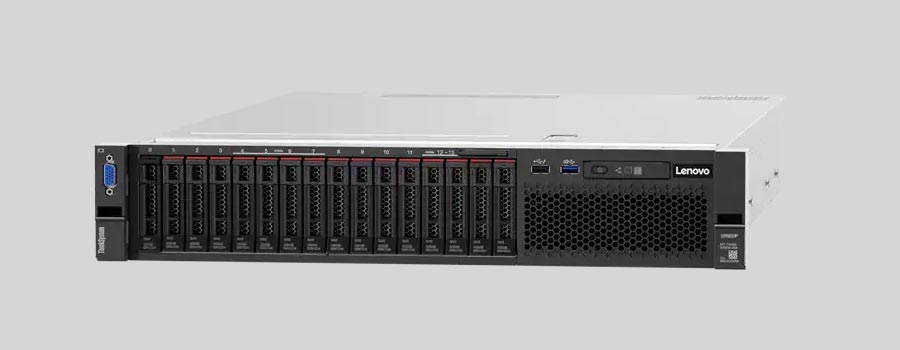 Jak odzyskać dane z NAS Lenovo ThinkSystem SR850P Mission-Critical Server