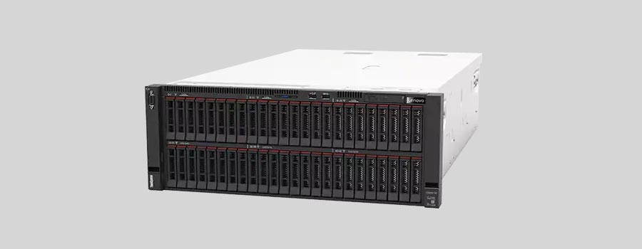 Jak odzyskać dane z NAS Lenovo ThinkSystem SR860 V2 Mission-Critical Server