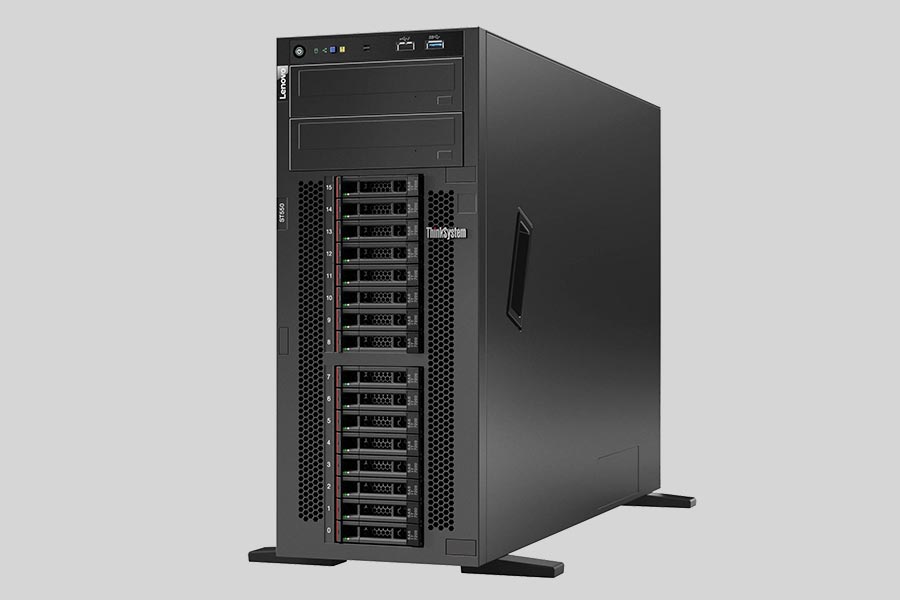 Jak odzyskać dane z NAS Lenovo ThinkSystem ST550 Tower Server