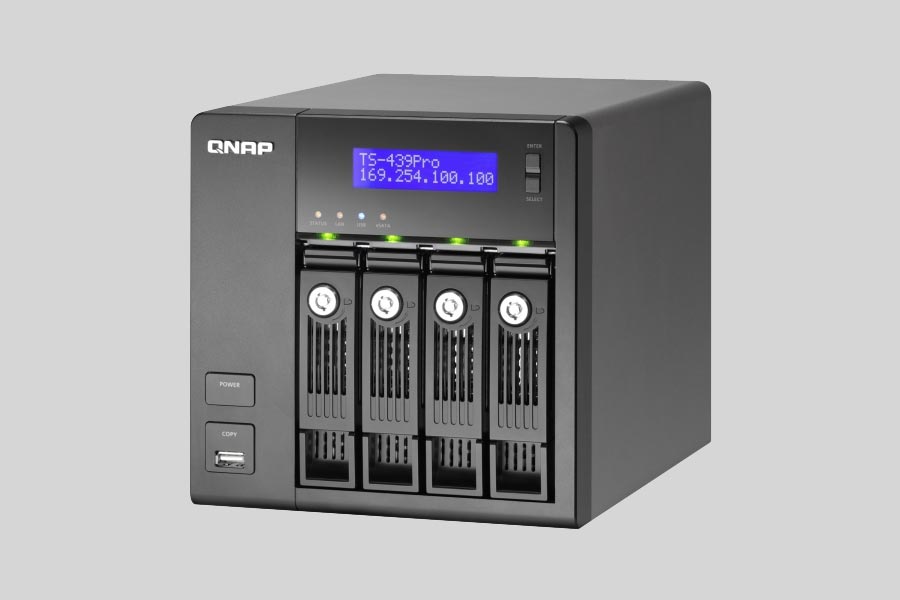 Jak odzyskać dane z NAS Qnap Turbo Station TS-439 Pro / TS-439 Pro II / TS-439 Pro II+