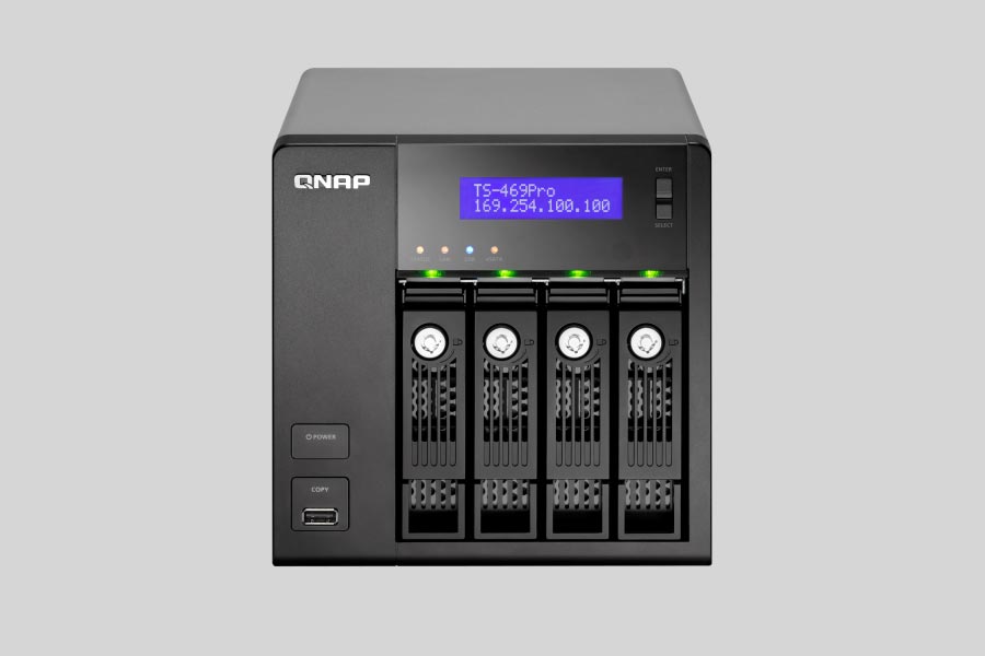 Jak odzyskać dane z NAS Qnap Turbo Station TS-469 Pro / TS-469L