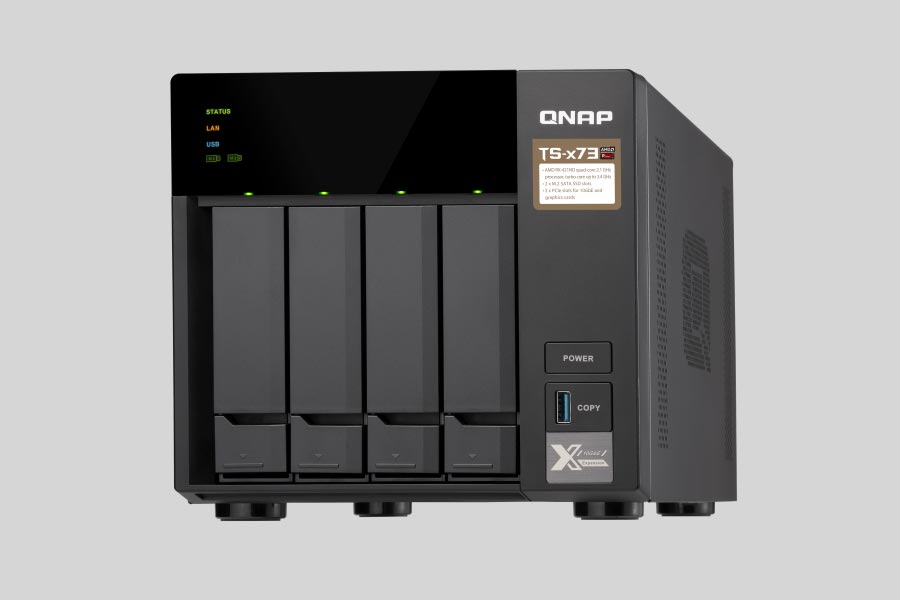 Jak odzyskać dane z NAS Qnap Turbo Station TS-473 / TS-473A