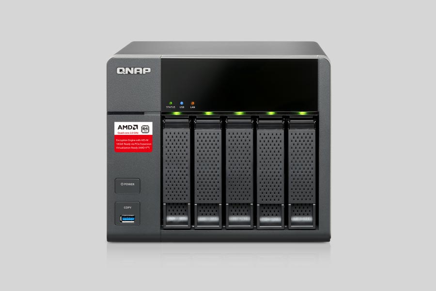 Jak odzyskać dane z NAS Qnap Turbo Station TS-563