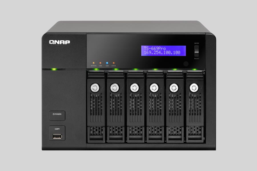 Jak odzyskać dane z NAS Qnap Turbo Station TS-669 Pro / TS-669L