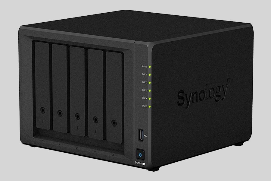 Jak odzyskać dane z NAS Synology DiskStation DS1019+