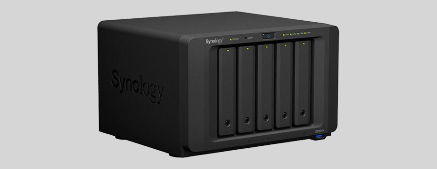 Jak odzyskać dane z NAS Synology DiskStation DS1517+ / DS1517