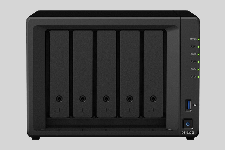 Jak odzyskać dane z NAS Synology DiskStation DS1520+