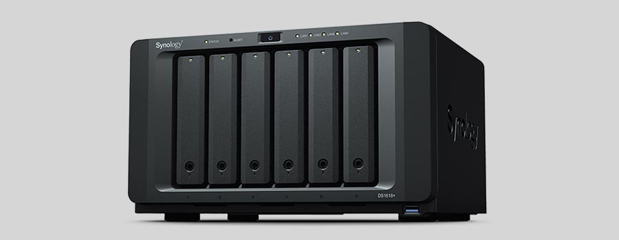 Jak odzyskać dane z NAS Synology DiskStation DS1618+