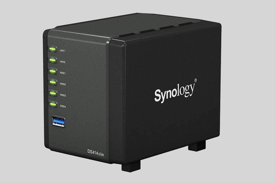 NAS Synology DiskStation DS414 / DS414slim / DS414j: jak działać po ataku wirusa, aby odzyskać dane?