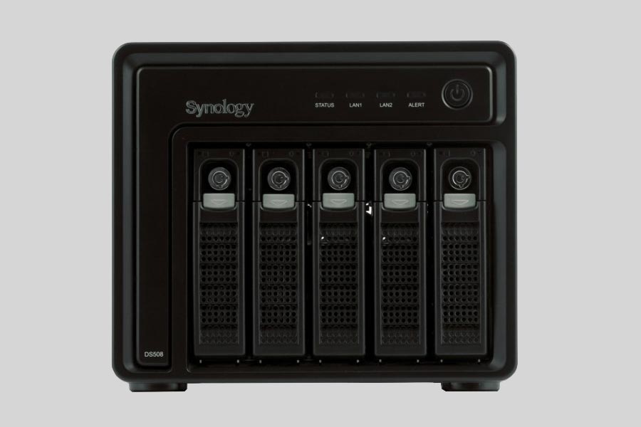 Krok po kroku: odzyskiwanie danych z NAS Synology DiskStation DS508 po ataku wirusa.