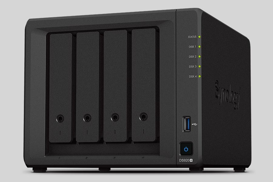 Jak odzyskać dane z NAS Synology DiskStation DS920+