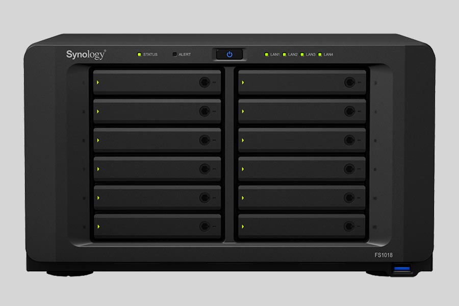 Jak odzyskać dane z NAS Synology FlashStation FS1018