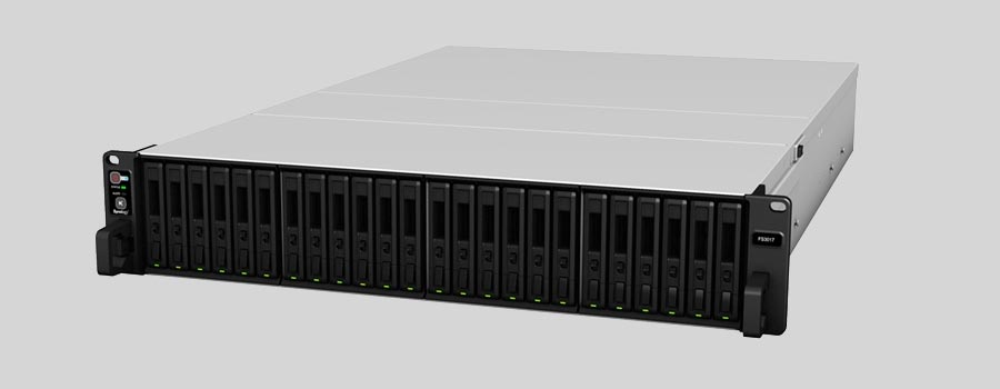 Jak odzyskać dane z NAS Synology FlashStation FS3017