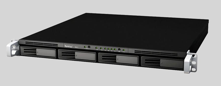 Jak odzyskać dane z NAS Synology Rack Station RS411