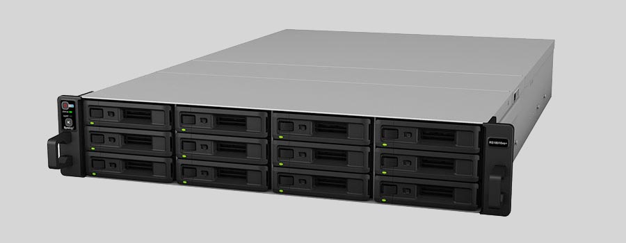 Jak odzyskać dane z NAS Synology RackStation RS18016xs+