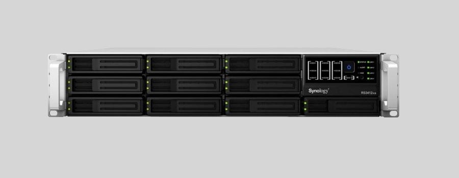 Jak odzyskać dane z NAS Synology RackStation RS3412RPxs / RS3412xs