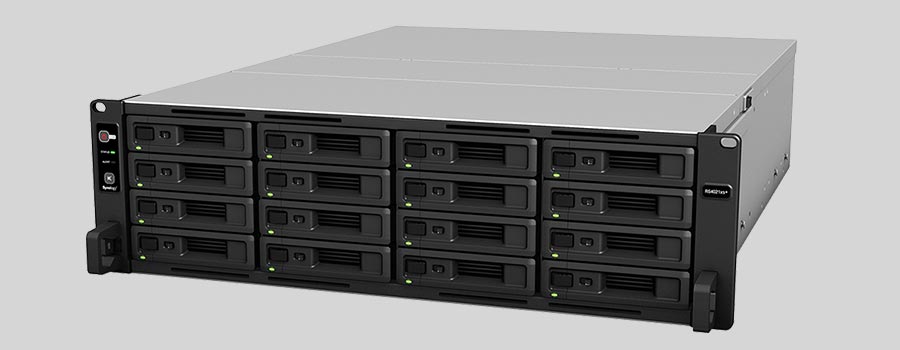 Jak odzyskać dane z NAS Synology RackStation RS4021xs+