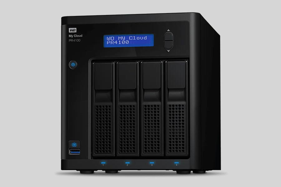 Jak odzyskać dane po awarii kontrolera RAID w NAS WD My Cloud PR4100?