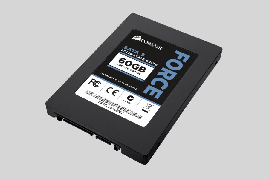 Naprawa i odzyskiwanie danych z dysku SSD Corsair