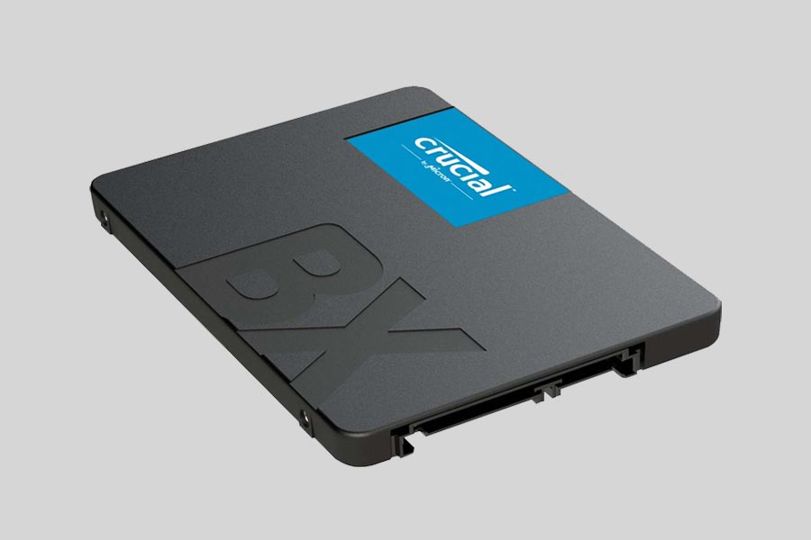Naprawa i odzyskiwanie danych z dysku SSD Crucial