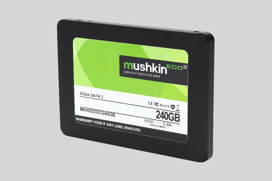Naprawa i odzyskiwanie danych z dysku SSD Mushkin