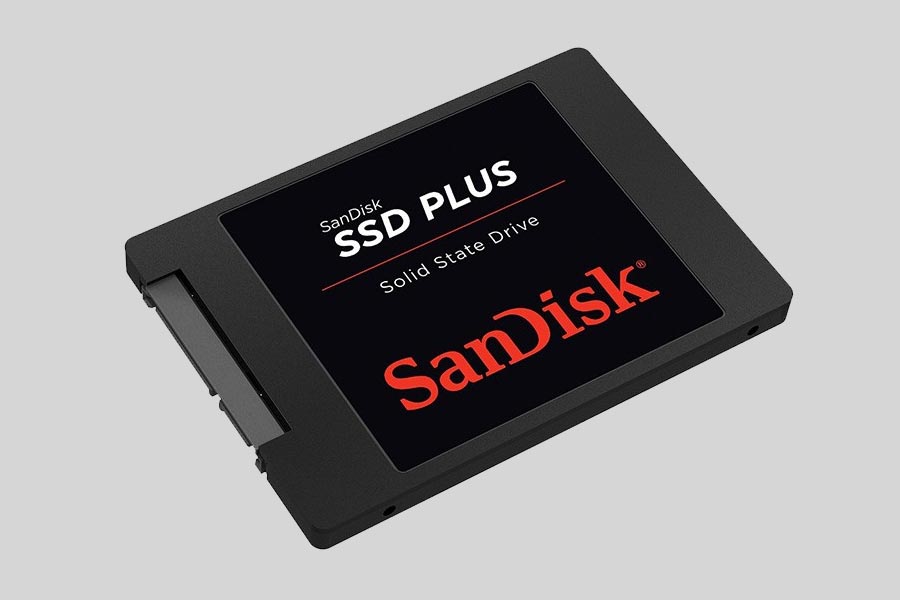 Naprawa i odzyskiwanie danych z dysku SSD SanDisk
