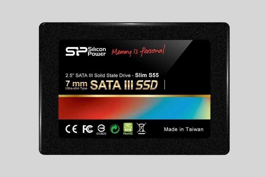 Naprawa i odzyskiwanie danych z dysku SSD Silicon Power