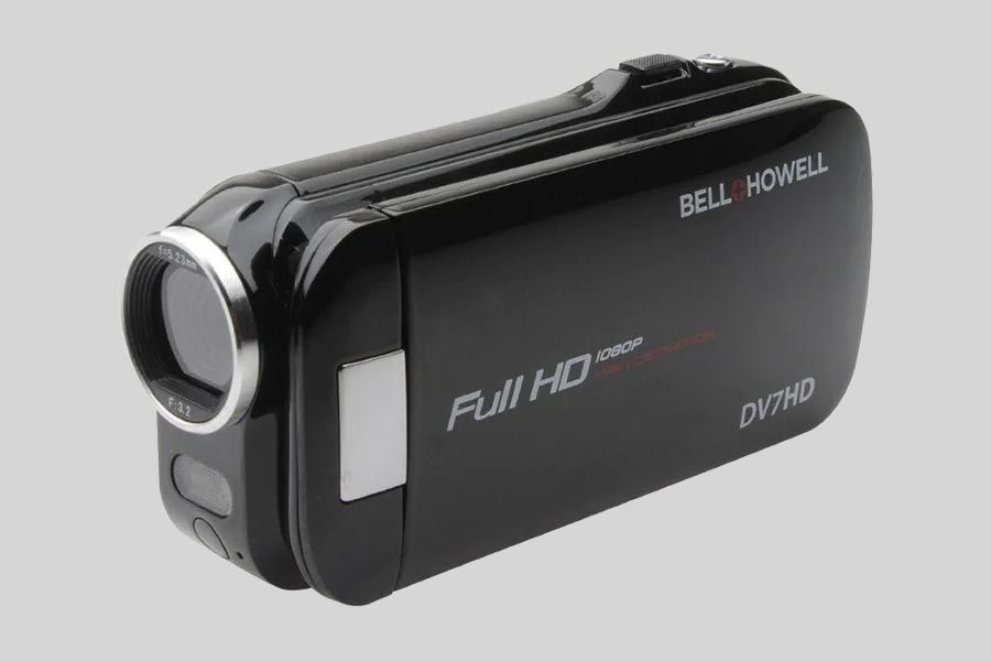 Odzyskiwanie danych wideo z kamery Bell + Howell