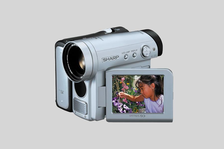 Odzyskiwanie danych wideo z kamery Sharp