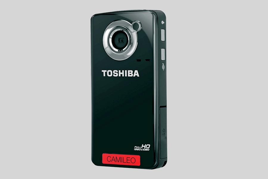 Odzyskiwanie danych wideo z kamery Toshiba