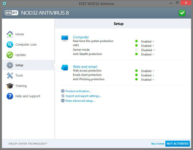 ESET NOD32 Antivirus Windows 7